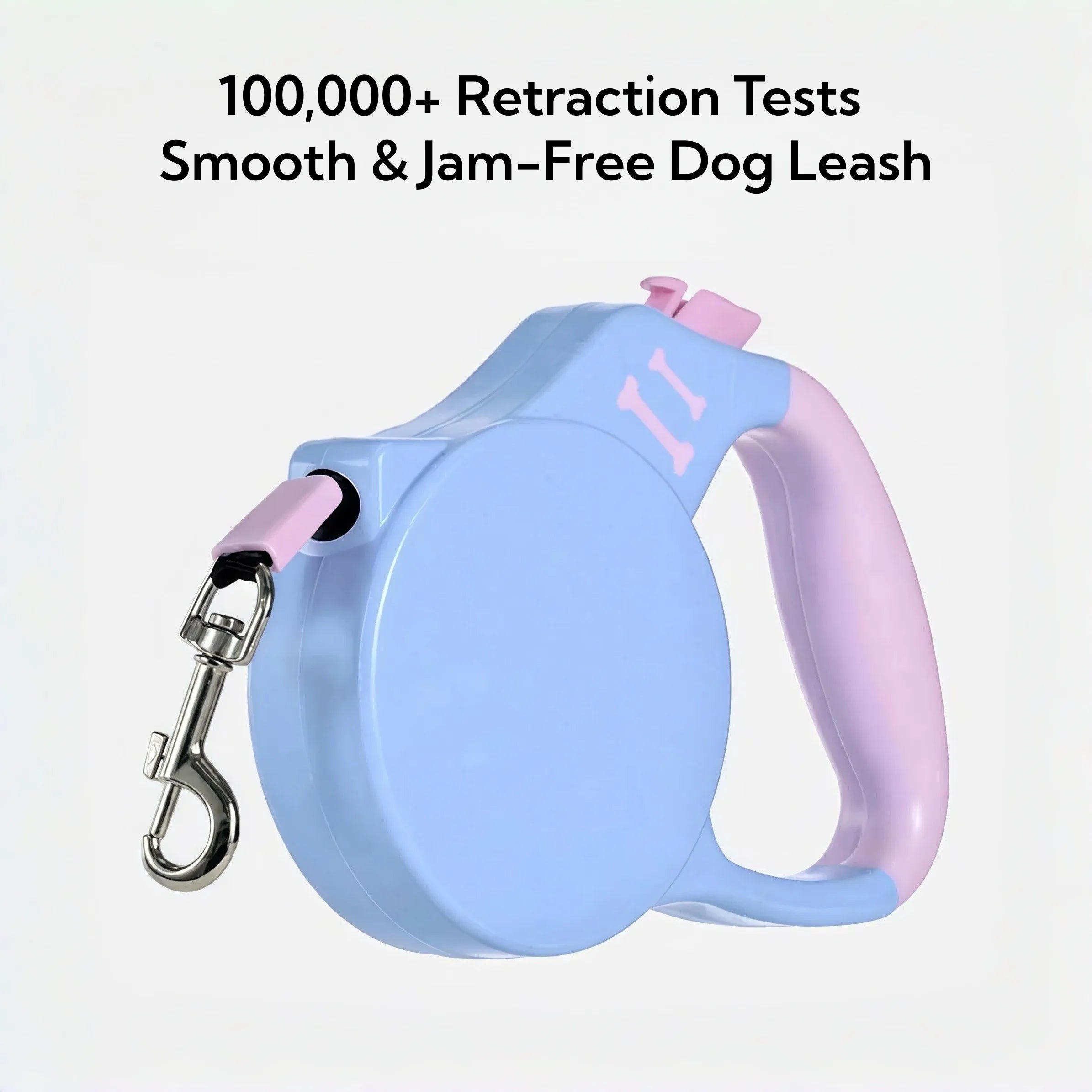 Automatic Scaling Dog Leash 3/5m Custom Dog Strap for Safe Night Walking Retractable Pet Leash Supplies with Comfortable Handle